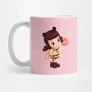 Little bee girl Mug